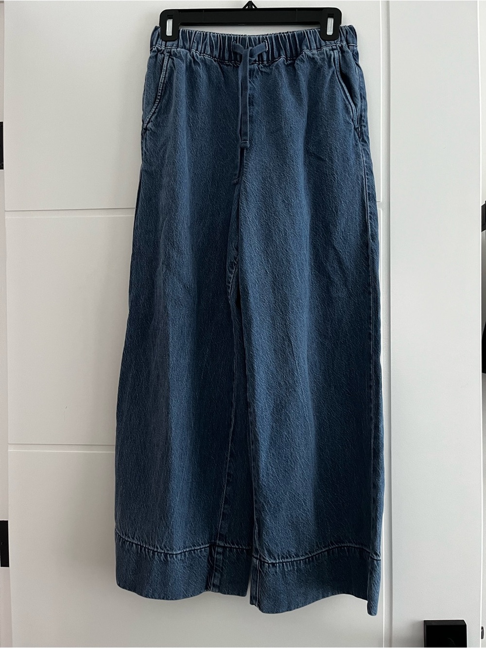 Z Supply Wide-Leg Pull-On Pants in indigo - Picture 2 of 5